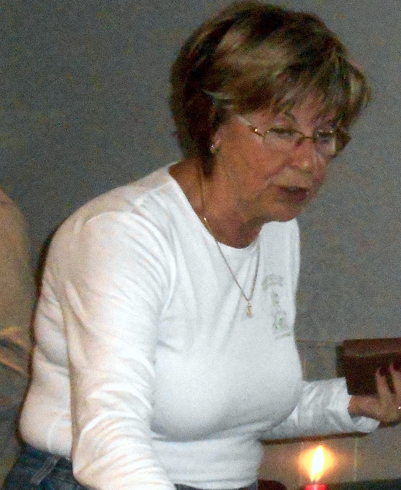 T-shirt, lange mouwen, 95% gekamd katoen, 5% elastaan, S tot XL, wit (12€)